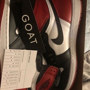 Jordan 1 Black Toe